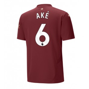 Manchester City Nathan Ake #6 Replika Tredjetrøje 2024-25 Kortærmet